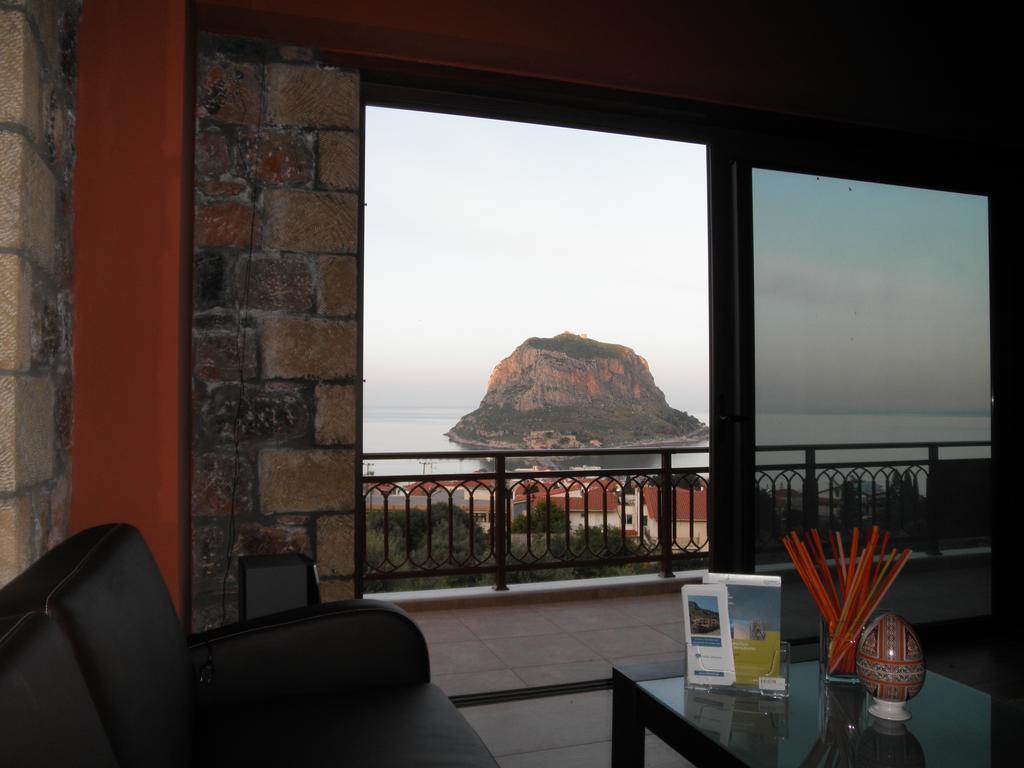 Villa Cazala Monemvasia Bagian luar foto