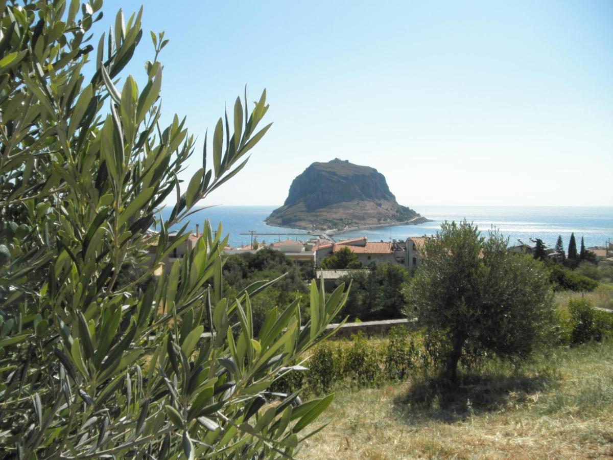 Villa Cazala Monemvasia Bagian luar foto